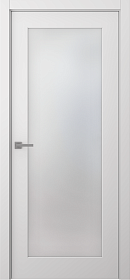 Межкомнатная дверь Стелла 1 Эмаль белый - фото Межкомнатная дверь Стелла 1 Эмаль белый - фото