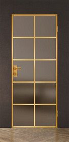 Межкомнатная дверь Спейс Апр 9 Gold - фото