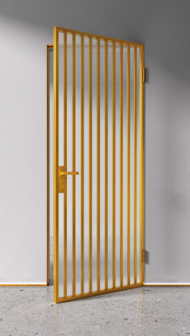 Межкомнатная дверь Спейс Апр 10 Gold - фото