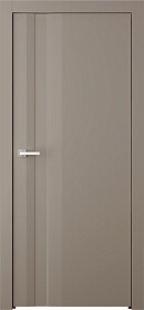 Межкомнатная дверь Слайд Эмаль мокко - фото