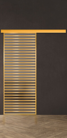 Межкомнатная дверь Спейс Ап 11 Gold - фото