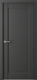 Межкомнатная дверь Ca1 Серый матовый ПП - фото