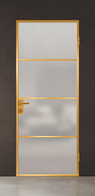 Межкомнатная дверь Спейс Апр 3 Gold - фото Межкомнатная дверь Спейс Апр 3 Gold - фото