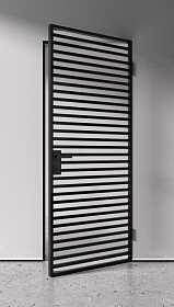 Межкомнатная дверь Спейс Апр 11 Black - фото