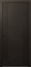 Межкомнатная дверь Лайнвуд Люкс Тёмное дерево - фото
