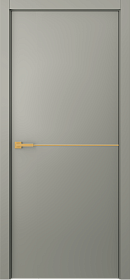 Межкомнатная дверь Avesta 1H Молдинг Золото Эмаль шёлк - фото Межкомнатная дверь Avesta 1H Молдинг Золото Эмаль шёлк - фото