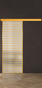 Межкомнатная дверь Спейс Ап 11 Gold - фото