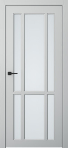 Межкомнатная дверь Нео 2 Эмаль светло-серый - фото