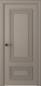 Межкомнатная дверь Палаццо 2 Эмаль мокко - фото