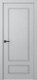 Межкомнатная дверь Ламира 5 Эмаль пепельный - фото