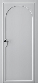Межкомнатная дверь Триумф 1 Эмаль светло-серый - фото