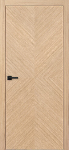 Межкомнатная дверь Лайнвуд 5 Дуб светлый - фото