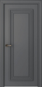 Межкомнатная дверь Палаццо 1 Эмаль графит - фото Межкомнатная дверь Палаццо 1 Эмаль графит - фото