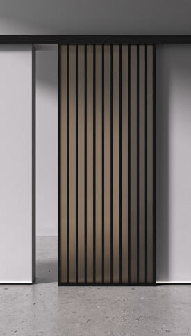 Межкомнатная дверь Спейс Ап 10 Black - фото