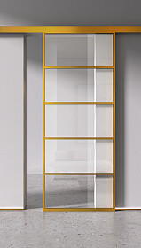 Межкомнатная дверь Спейс Ап 4 Gold - фото