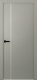 Межкомнатная дверь Avesta 1V Молдинг Чёрный Эмаль шёлк - фото Межкомнатная дверь Avesta 1V Молдинг Чёрный Эмаль шёлк - фото