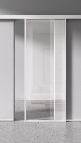 Межкомнатная дверь Спейс Ап 1 White - фото