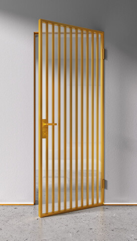 Межкомнатная дверь Спейс Апр 10 Gold - фото