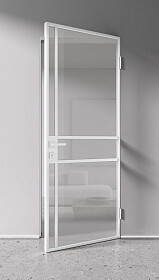 Межкомнатная дверь Спейс Апр 6 White - фото