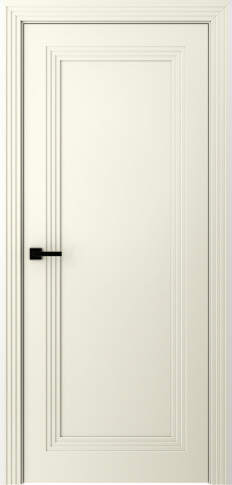 Межкомнатная дверь Левел 1 Эмаль шампань - фото