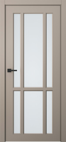 Межкомнатная дверь Нео 2 Эмаль мокко - фото