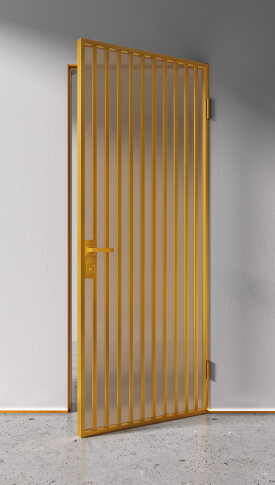 Межкомнатная дверь Спейс Апр 10 Gold - фото