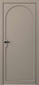 Межкомнатная дверь Триумф 1 Эмаль мокко - фото