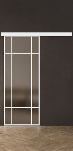 Межкомнатная дверь Спейс Ап 7 White - фото