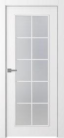 Межкомнатная дверь Ламира 1 Эмаль белый - фото
