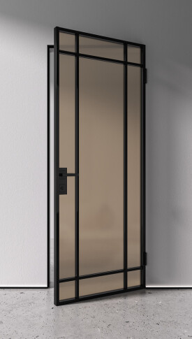 Межкомнатная дверь Спейс Апр 8 Black - фото