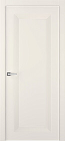 Межкомнатная дверь Либра 1 Эмаль жемчуг Двойная - фото