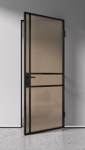 Межкомнатная дверь Спейс Апр 6 Black - фото