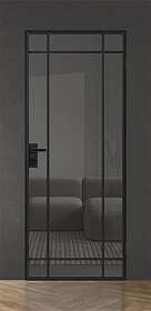 Межкомнатная дверь Спейс Апр 8 Black - фото Межкомнатная дверь Спейс Апр 8 Black - фото