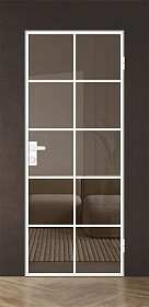 Межкомнатная дверь Спейс Апр 9 White - фото Межкомнатная дверь Спейс Апр 9 White - фото