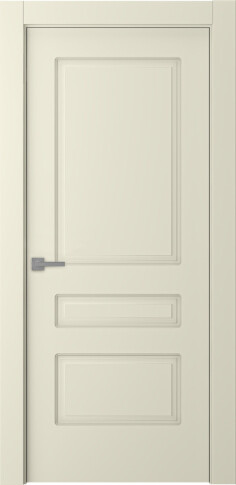 Межкомнатная дверь Роялти Эмаль шампань - фото