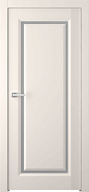 Межкомнатная дверь Платинум 1 Эмаль жемчуг - фото