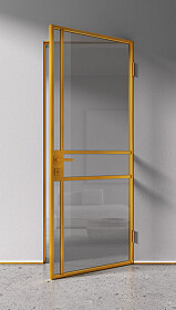 Межкомнатная дверь Спейс Апр 6 Gold - фото