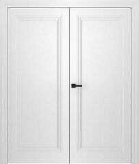 Дв.полотно Пвдгщ "Левел 1" Эмаль Белый 2,0-0,7 Распашная двойная