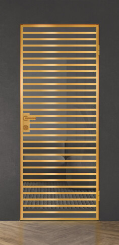 Межкомнатная дверь Спейс Апр 11 Gold - фото Межкомнатная дверь Спейс Апр 11 Gold - фото