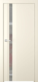 Межкомнатная дверь Слайд Эмаль шампань - фото