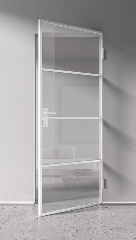 Межкомнатная дверь Спейс Апр 3 White - фото