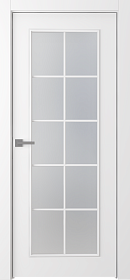 Межкомнатная дверь Ламира 1 Эмаль белый - фото Межкомнатная дверь Ламира 1 Эмаль белый - фото