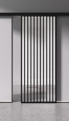 Межкомнатная дверь Спейс Ап 10 Black - фото