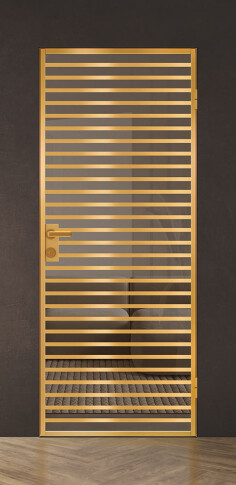 Межкомнатная дверь Спейс Апр 11 Gold - фото Межкомнатная дверь Спейс Апр 11 Gold - фото