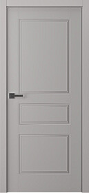 Межкомнатная дверь Инари Эмаль пепельный - фото