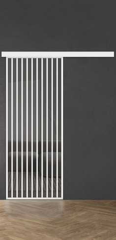 Межкомнатная дверь Спейс Ап 10 White - фото