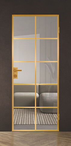 Межкомнатная дверь Спейс Апр 9 Gold - фото