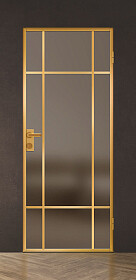 Межкомнатная дверь Спейс Апр 7 Gold - фото
