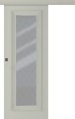 Межкомнатная дверь Палаццо 1 Эмаль шёлк Купе - фото Межкомнатная дверь Палаццо 1 Эмаль шёлк Купе - фото