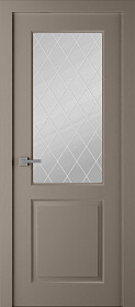Межкомнатная дверь Alta Эмаль мокко - фото